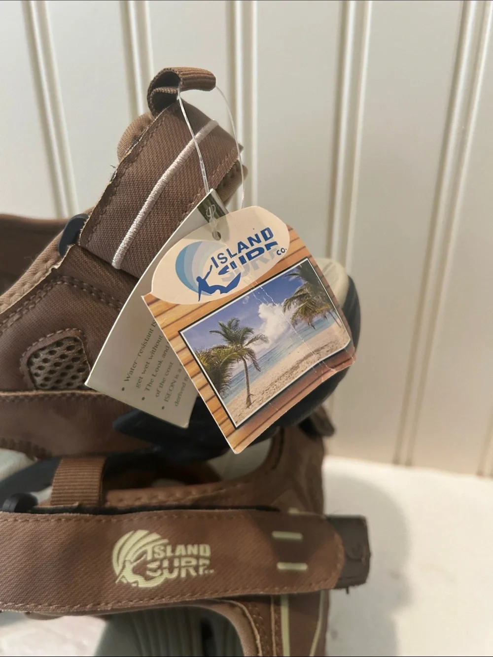 Island Surf Outdoor Water Resistant Iseon Fabric Sport Sandals men’s size 12